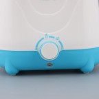 Knob-operated rapid heating home bottle warmer