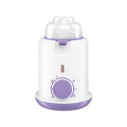 Portable knob-controlled electric bottle warmer