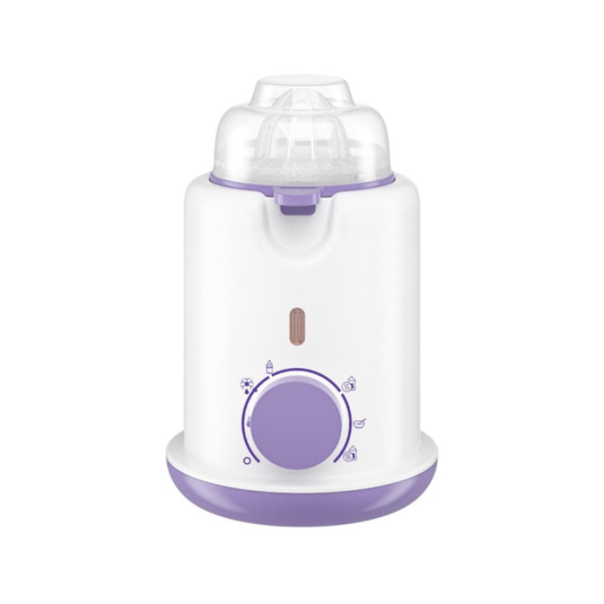 Portable knob-controlled electric bottle warmer