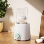 White fast-heating electric bottle warmer