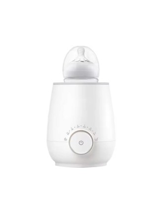 White small and evenly heated milk warmer