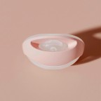 Ultra-thin portable noiseless breast pump