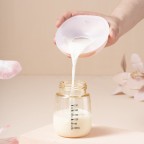 Ultra-thin portable noiseless breast pump