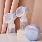 Low-noise dual-bottle electric breast pump