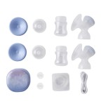 Low-noise dual-bottle electric breast pump