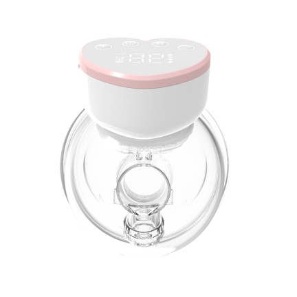 Wearable hands-free electric breast pump