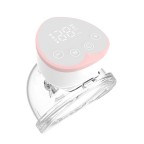 Wearable hands-free electric breast pump
