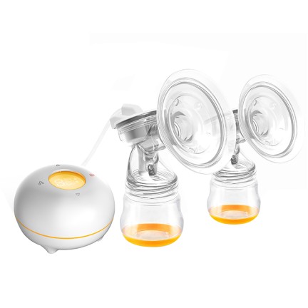 Creative low-noise dual-bottle electric breast pump
