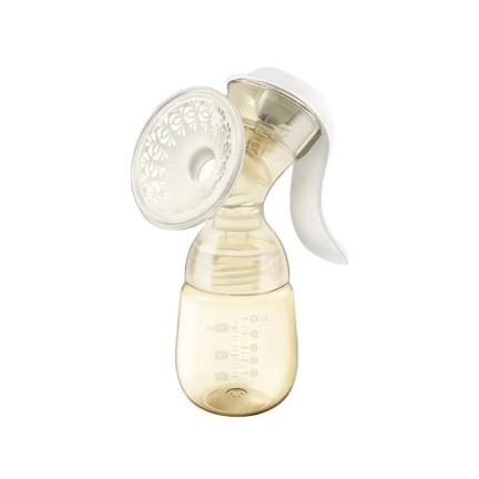 Comfortable and durable manual breast pump