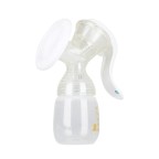 Comfortable and durable manual breast pump