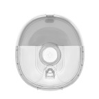 Hands-free cordless electric breast pump